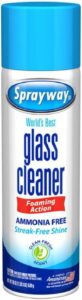 Sprayway Glass Cleaner Aerosol Spray, 19 Oz