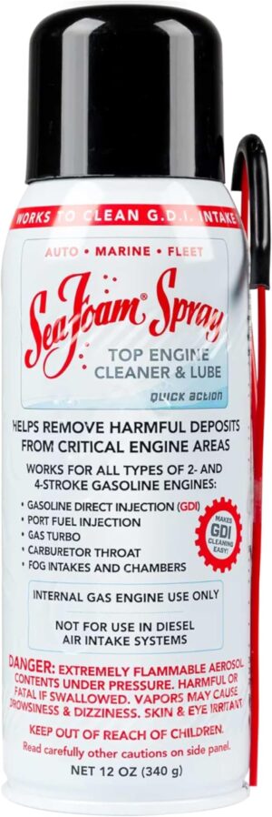 Sea Foam Spray Engine Intake Valve Cleaner, SS14, 14 oz